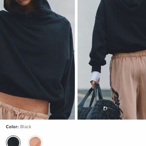 Jet Setter Free People Black Hoodie